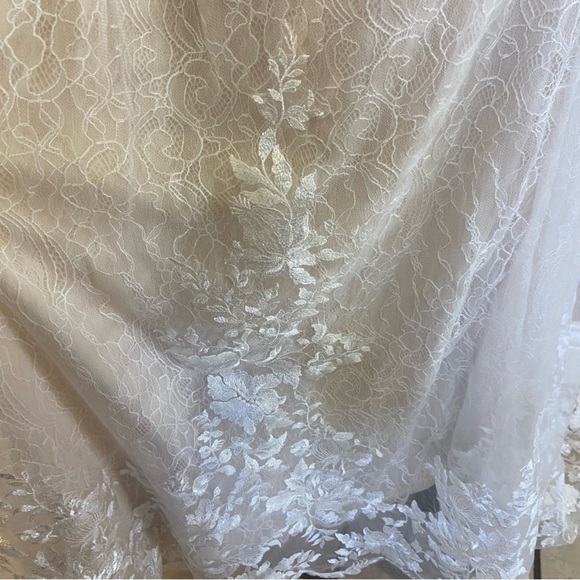 Lulus Luxe Glimmer of Love White Embroidered Lace Mermaid Maxi Dress - Picture 9 of 16